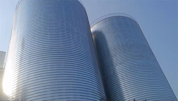 文昌2座混凝土高架卷板仓